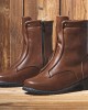 Men Vintage Comfort Square Toe Mid  calf Western Boots